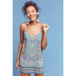 Anthropologie Maeve Meret Silk Tunic, Size 2